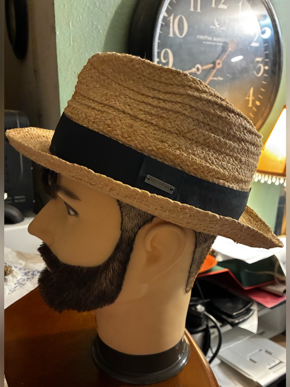 Men's Kooringal Australia Hat with Black Band-M/L R$50
